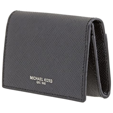 buy now michael kors men's harrison leather card case|michael kors clearance outlet.